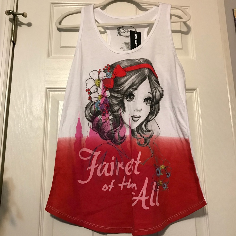 Hot Topic Snow White Tank Top